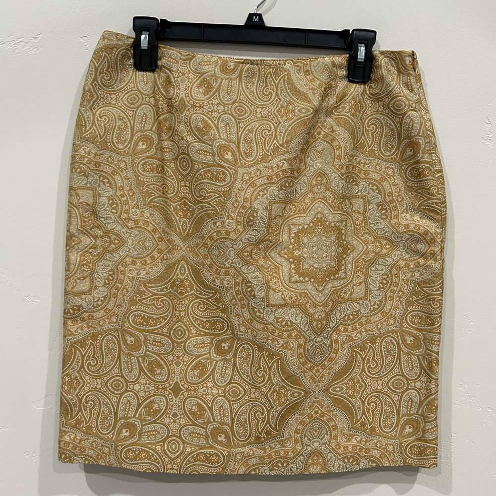 Women’s Tommy Bahama Silk Tapestry Skirt, Size 8